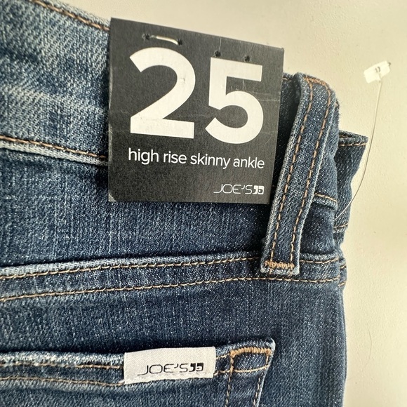 Joes Jeans high rise skinny ankle size 25 distressed NWT - Picture 4 of 9